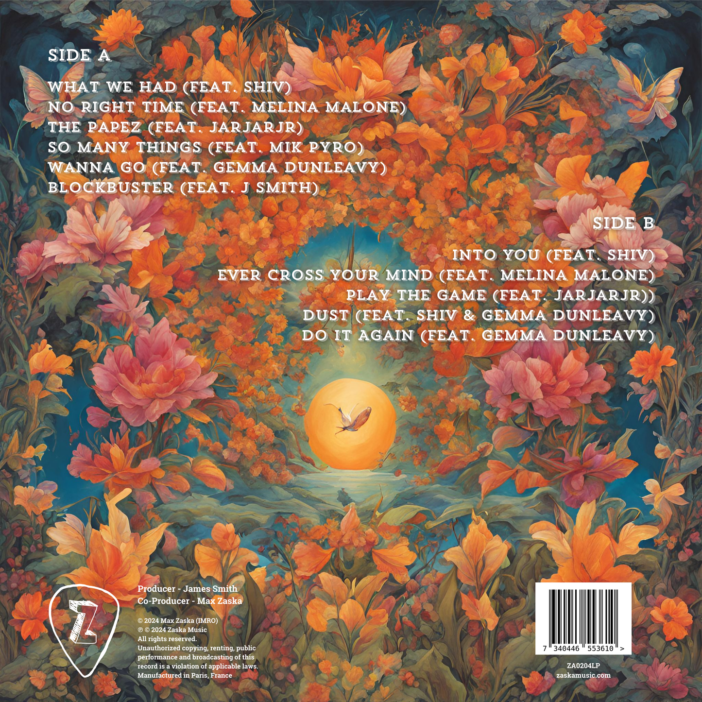 NECTAR - Signed Limited Edition Gold Marbled Vinyl
