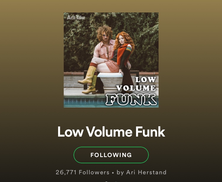 Low Volume Funk Playlist